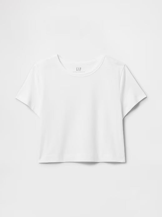 Gap Organic Cotton VintageSoft Cropped T-Shirt