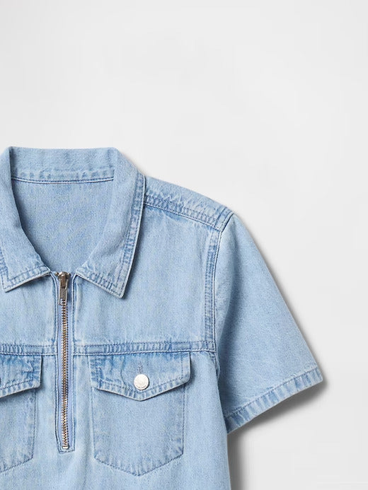 Gap Kids Denim Pocket Dress
