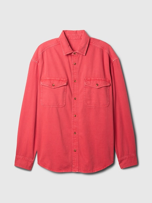 Gap UltraSoft Denim Big Shirt
