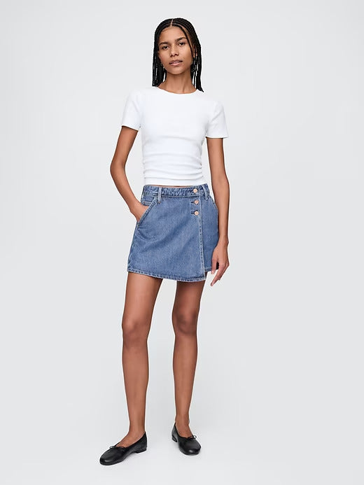 Gap Denim Mini Skort