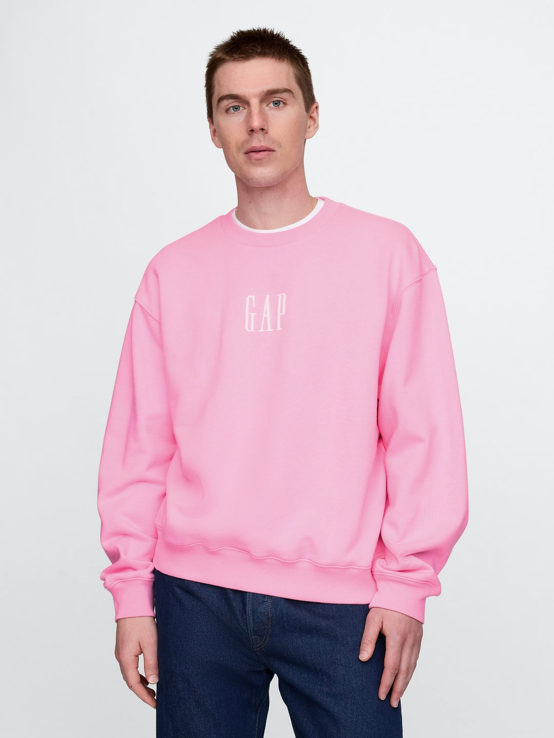GAP Heavyweight Oversized Logo Sweatshirt