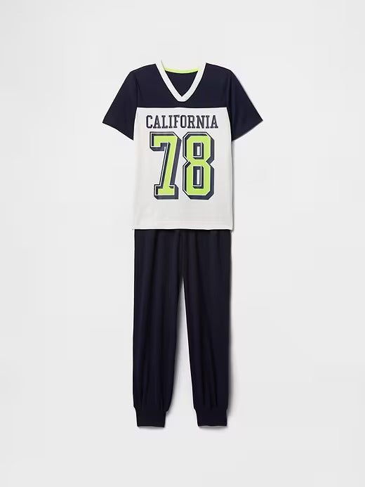 Gap Kids Recycled PJ Jogger Set