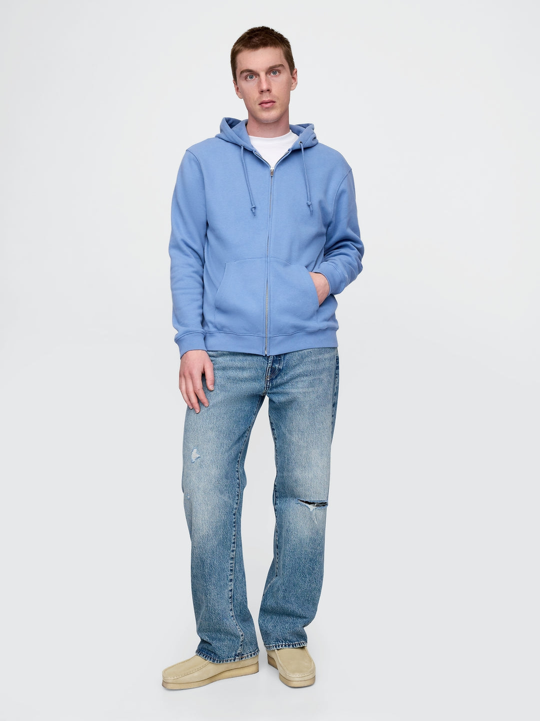 GAP VintageSoft Zip Hoodie