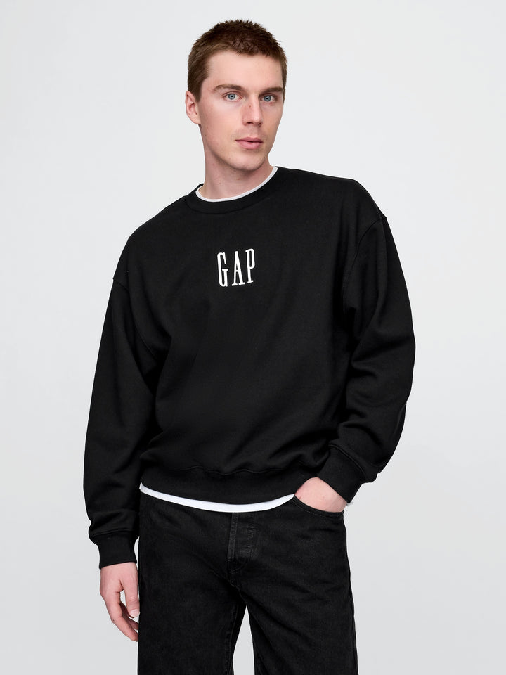 GAP Heavyweight Oversized Logo Sweatshirt