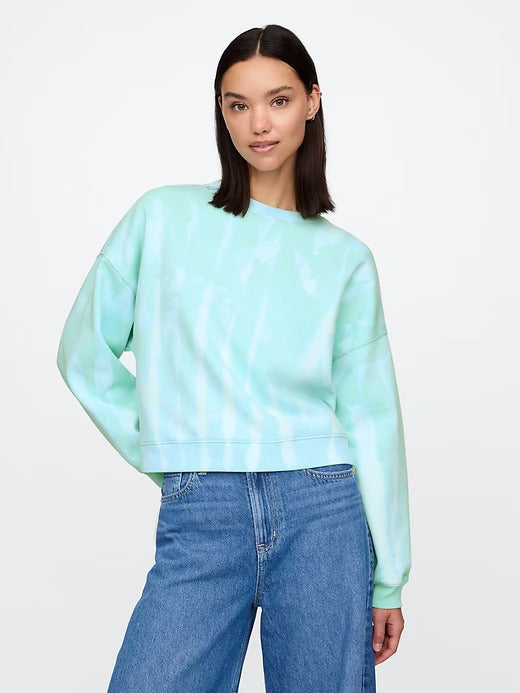 Gap VintageSoft Wedge Crewneck Sweatshirt