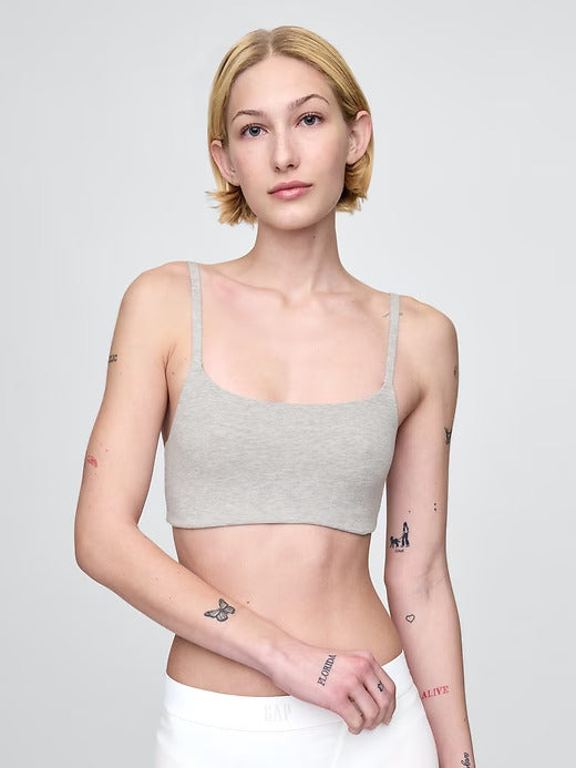 Gap Organic Stretch Cotton Bralette