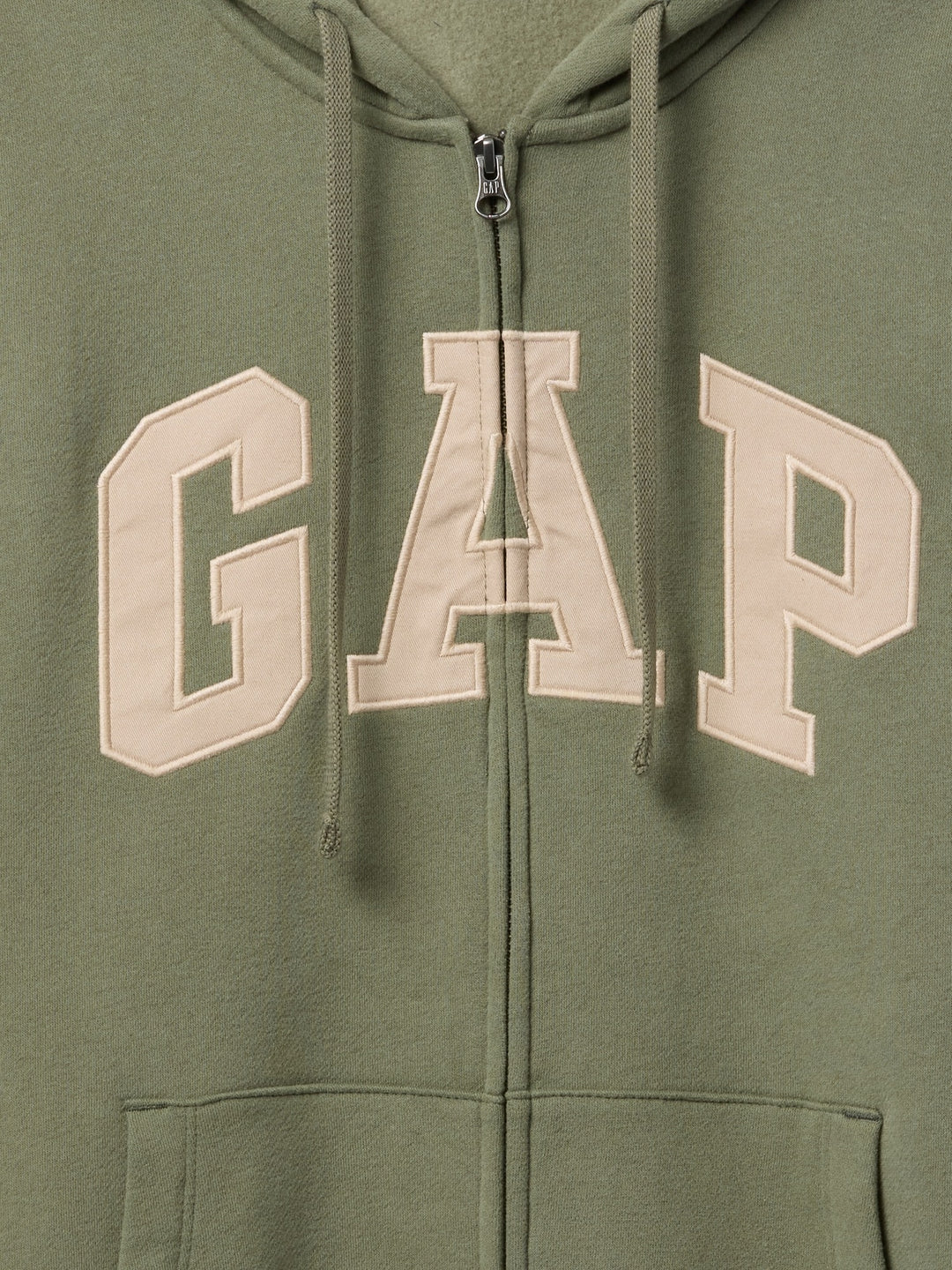 GAP VintageSoft Arch Logo Full-Zip Hoodie