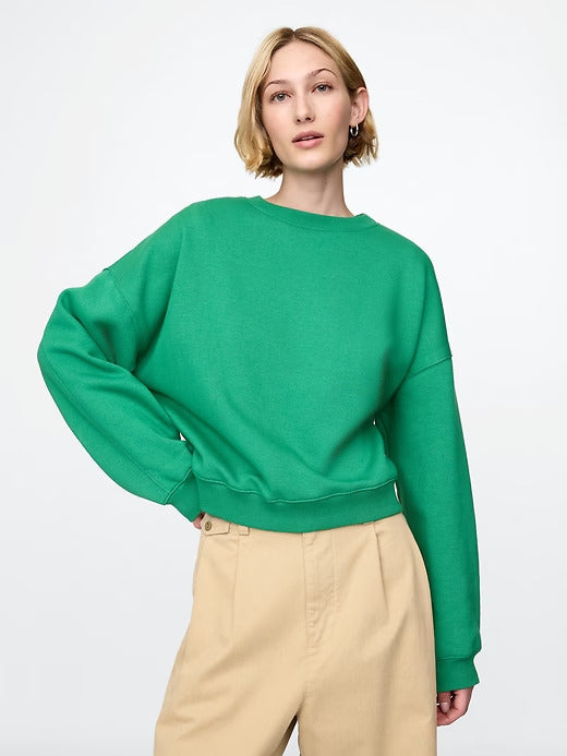 Gap VintageSoft Wedge Crewneck Sweatshirt