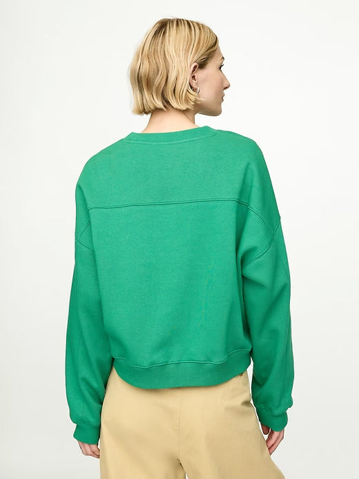 Gap VintageSoft Wedge Crewneck Sweatshirt