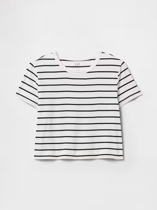 Gap Organic Cotton VintageSoft Cropped T-Shirt