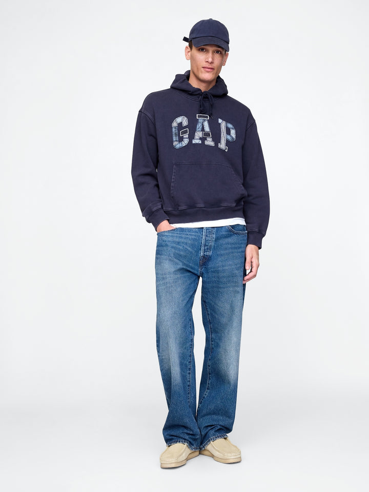 GAP Patchwork Logo Hoodie
