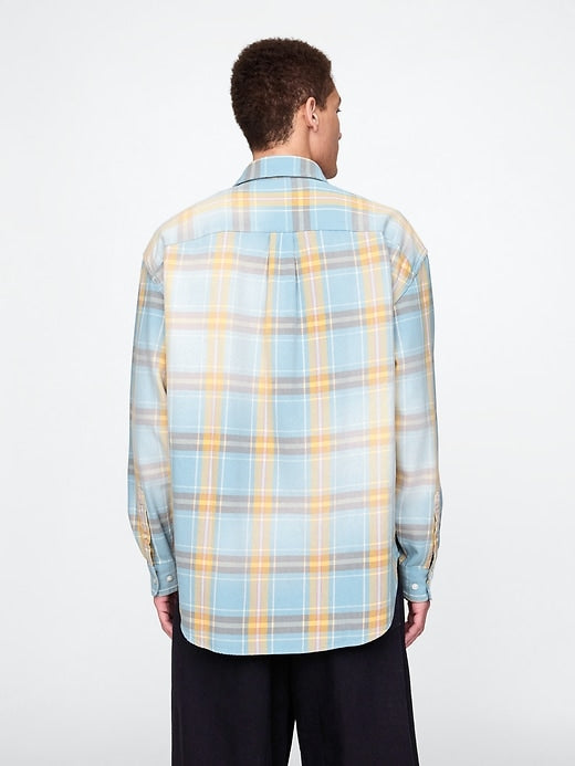 Gap Sunwashed Twill Big Shirt