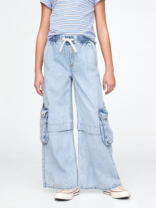 Gap Kids UltraSoft Baggy Cargo Jeans