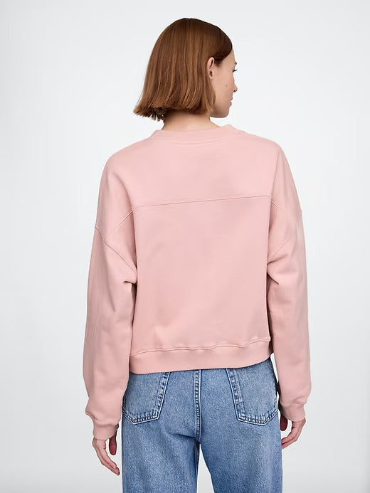 Gap Heavyweight French Terry Oversized Sweatshirt