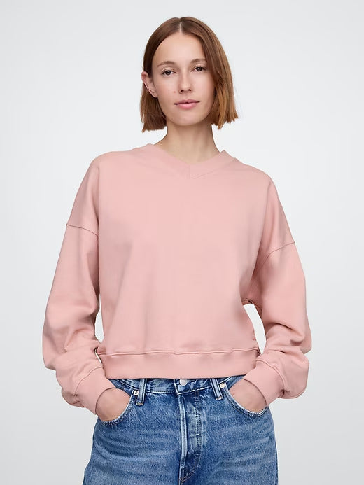 Gap Heavyweight French Terry Oversized Sweatshirt