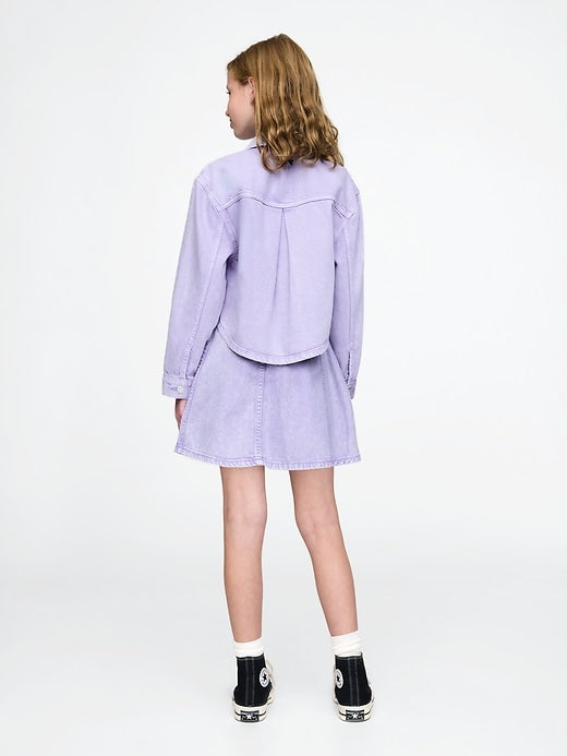 Gap Kids UltraSoft Denim Skirt