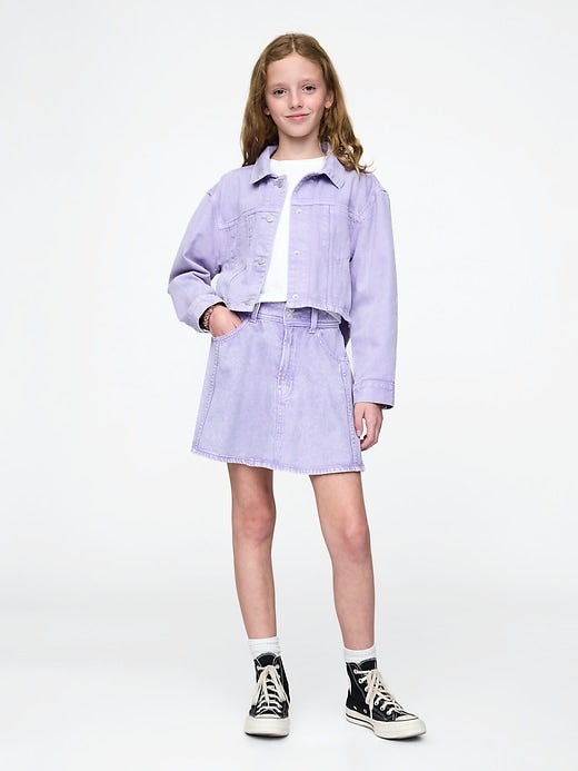 Gap Kids UltraSoft Denim Skirt