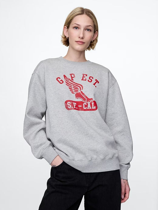 Gap VintageSoft Gap Logo Tunic Sweatshirt