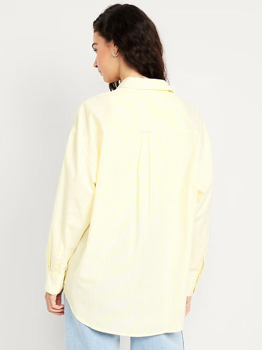 Old Navy Oversized Button-Down Boyfriend Shirt