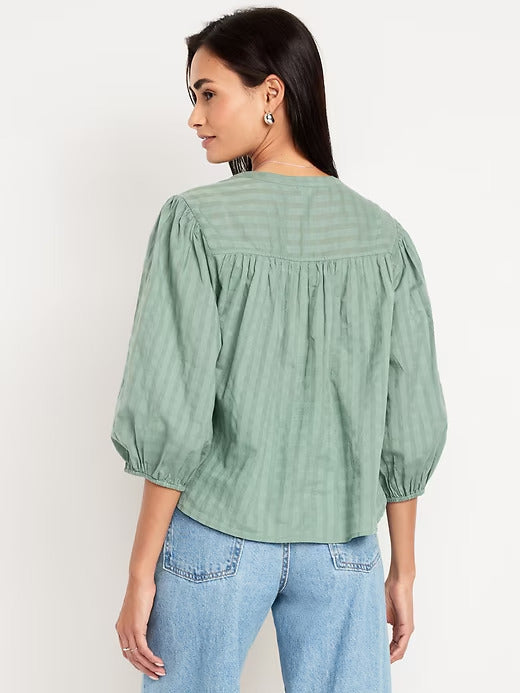 Old Navy Button-Down Dobby Shirt