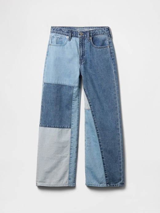 Gap Kids Low Rise Stride Wide-Leg Jeans