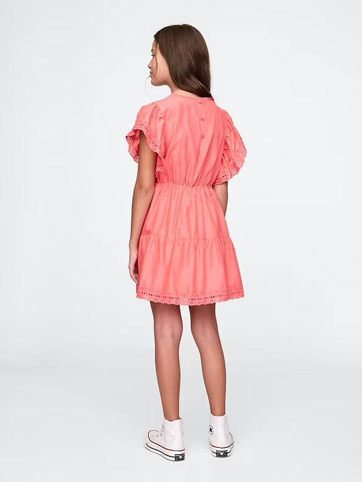 Gap Kids Lace Tiered Ruffle Dress