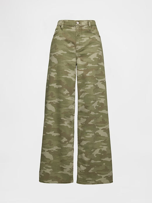 Gap Mid Rise UltraSoft Baggy Jeans