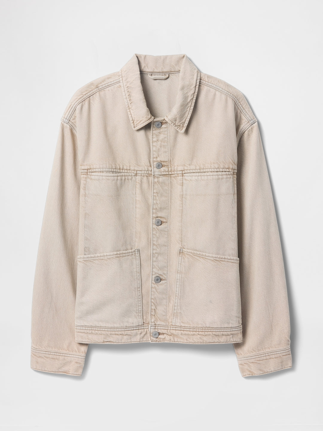 GAP UltraSoft Boxy Icon Denim Jacket
