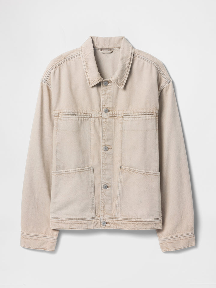 GAP UltraSoft Boxy Icon Denim Jacket
