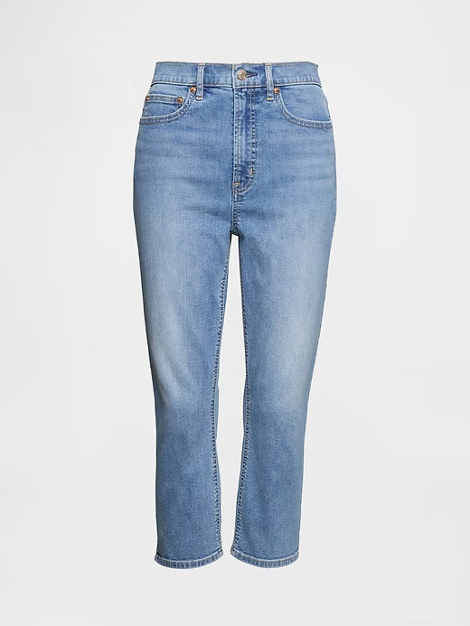 Gap High Rise Cropped Capri Jeans