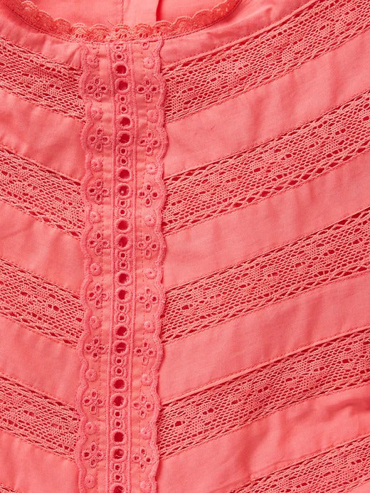 Gap Kids Lace Tiered Ruffle Dress