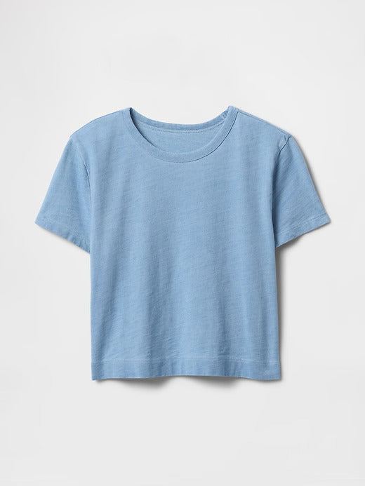 Gap Organic Cotton VintageSoft Cropped T-Shirt