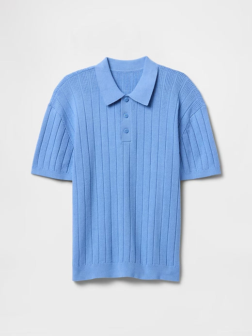 Gap Kids Rib Sweater Polo Shirt
