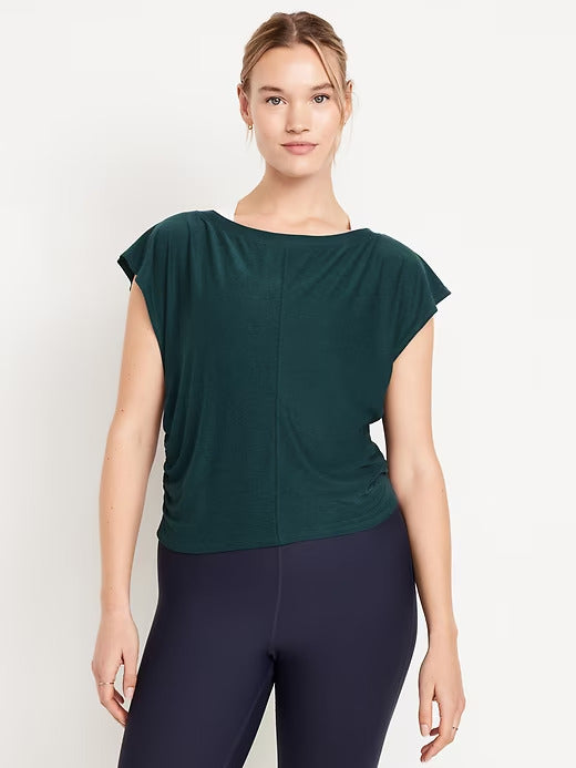 Old Navy CloudMotion Ruched Top