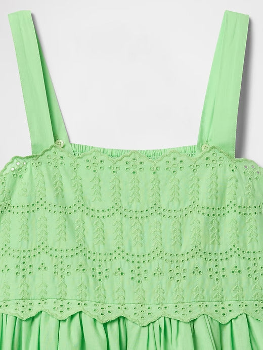 Gap Kids Embroidered Midi Dress