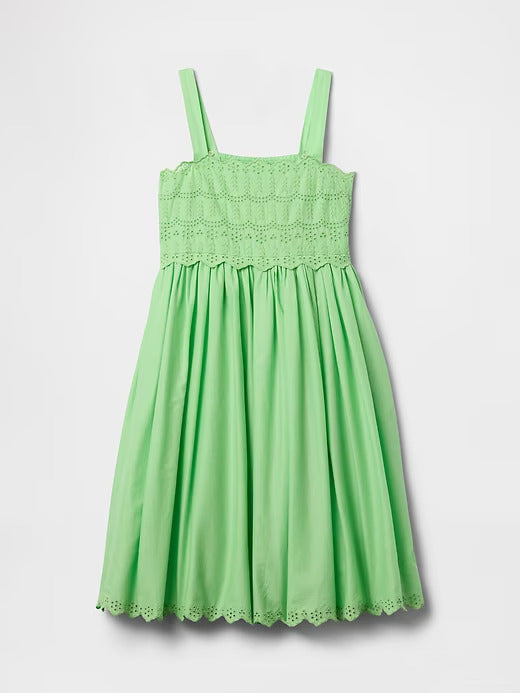 Gap Kids Embroidered Midi Dress