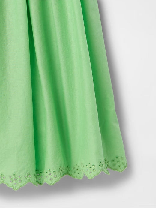 Gap Kids Embroidered Midi Dress