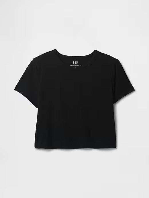 Gap Organic Cotton VintageSoft Cropped T-Shirt