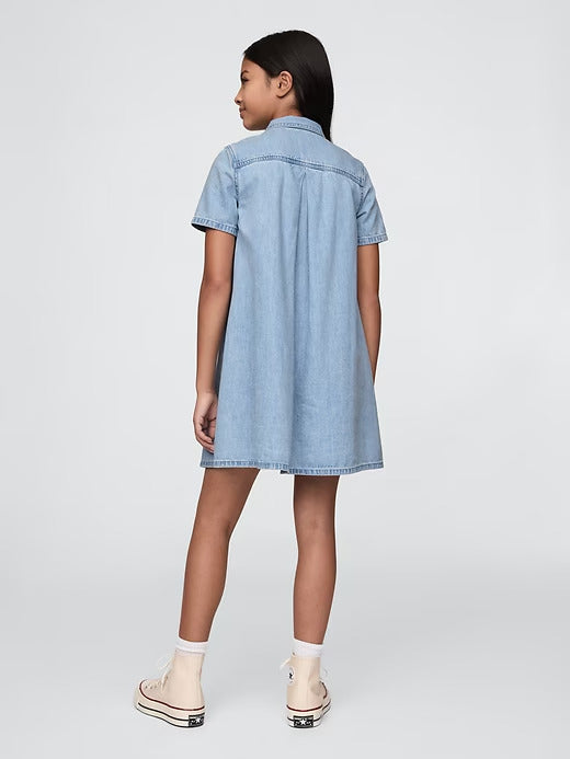 Gap Kids Denim Pocket Dress