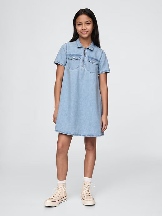 Gap Kids Denim Pocket Dress