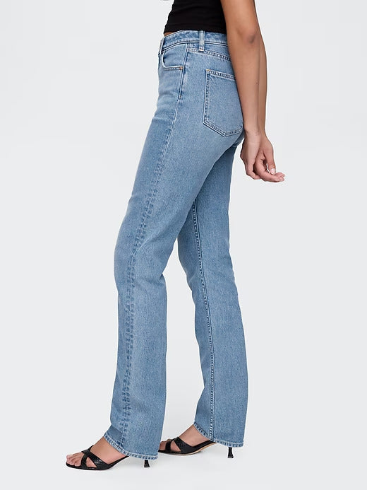 Gap Curvy High Rise '90s Straight Jeans