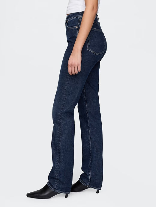 Gap Curvy High Rise '90s Straight Jeans