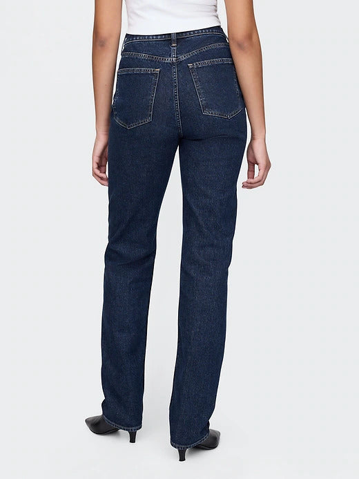 Gap Curvy High Rise '90s Straight Jeans