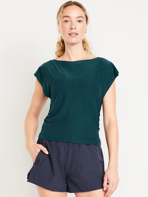 Old Navy CloudMotion Ruched Top