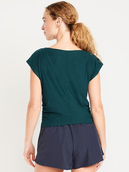 Old Navy CloudMotion Ruched Top