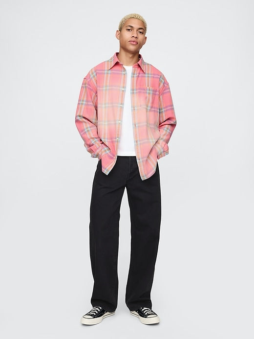 Gap Sunwashed Twill Big Shirt