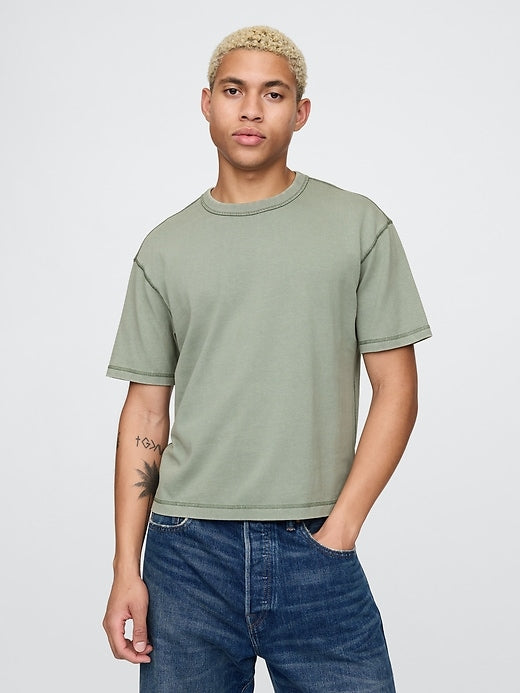 Gap Heavyweight Cropped T-Shirt