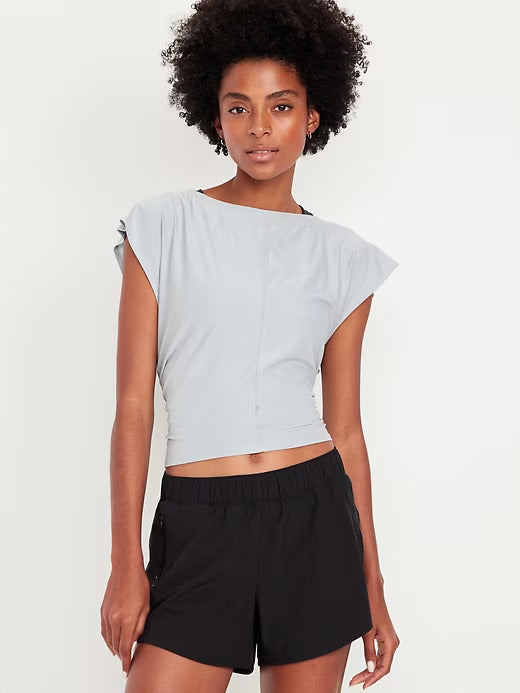 Old Navy CloudMotion Ruched Top