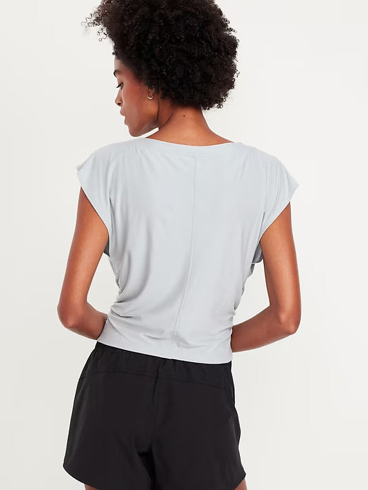 Old Navy CloudMotion Ruched Top