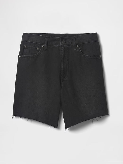 Gap 8" Mid Rise '90s Loose Denim Bermuda Shorts